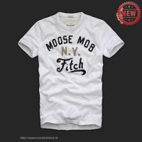 heren fitch korte tees moose mob ny wit zwart Sport Novel 5rym4177